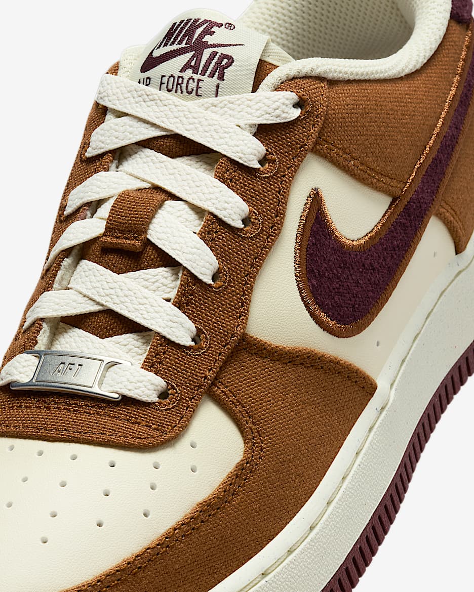 Khaki air force 1 lv8 utility trainers youth discount